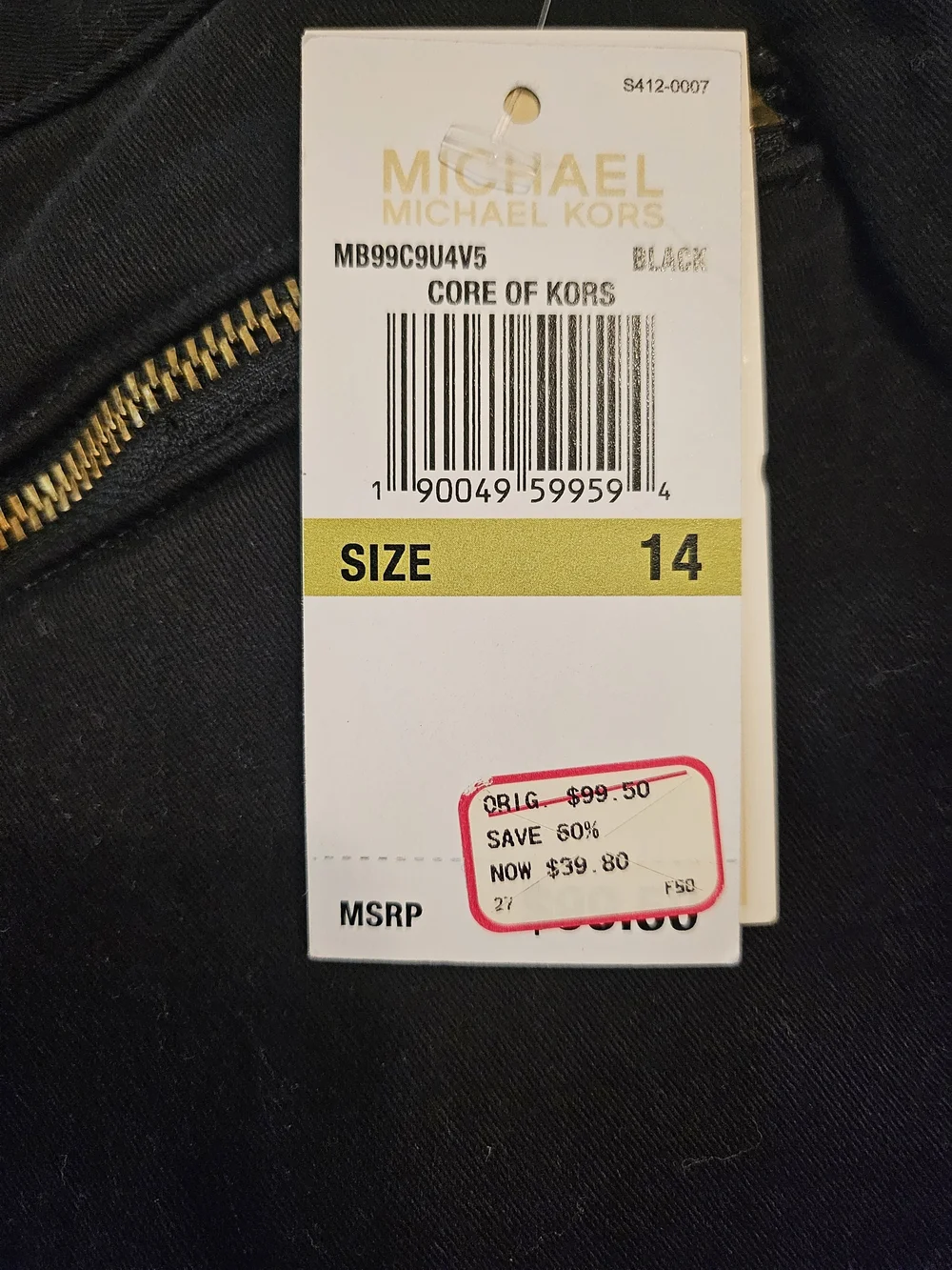 Michael Kors Mid Rise- Izzy Skinny Jeans- Size 14